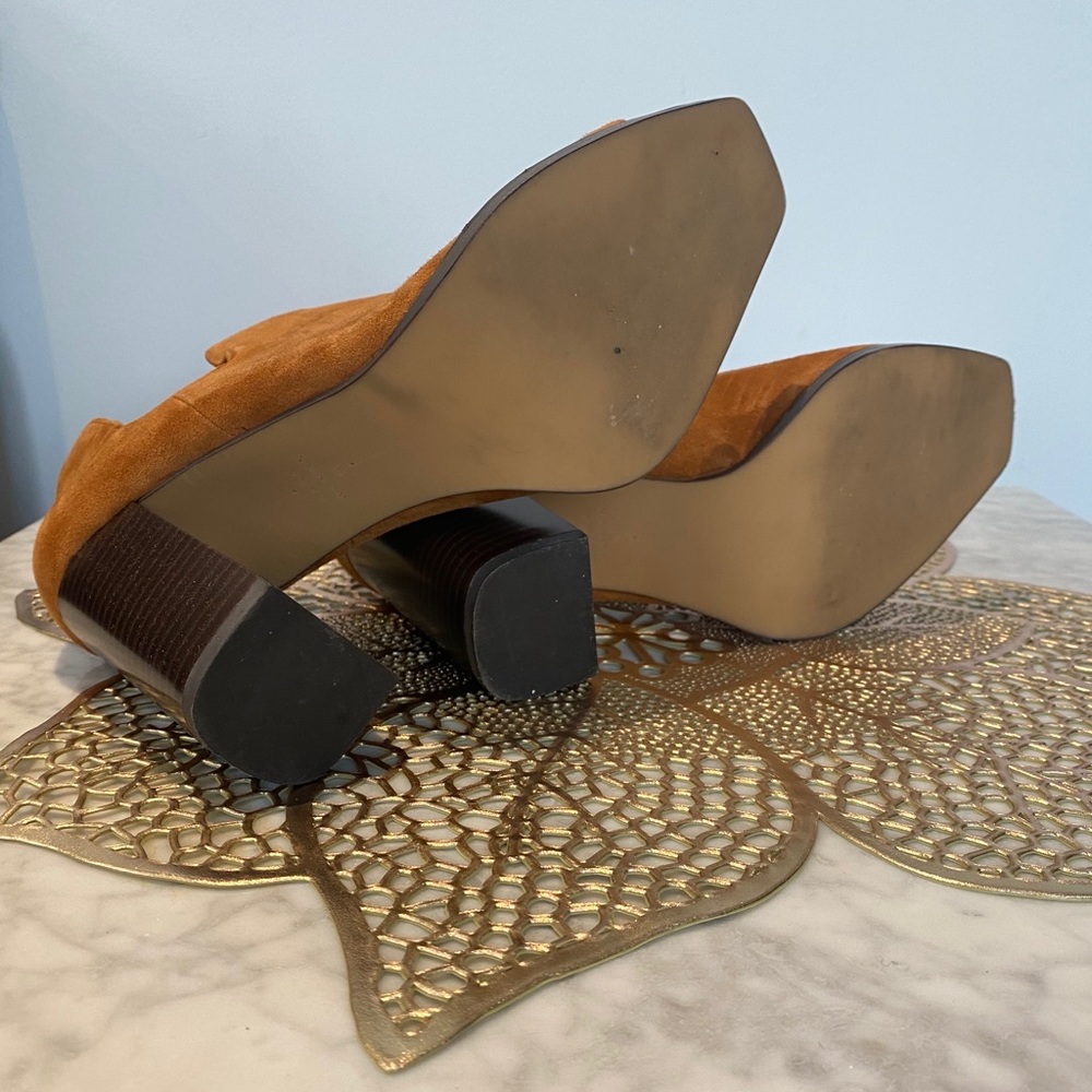Suede Zara Block Heels - Picture 2 of 5